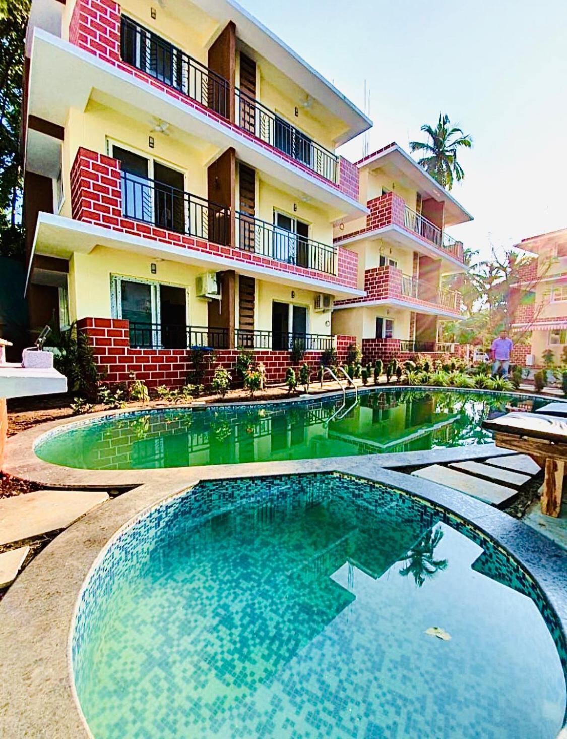 Sea Breeze 1 Bhk Apartment A12 Calangute,North Goa Nagoa Exterior foto